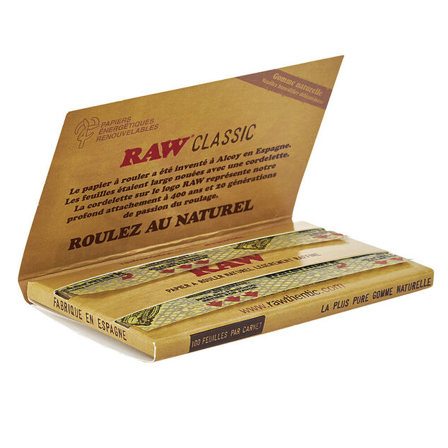 Papier à rouler court naturel