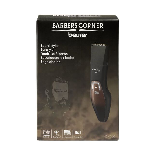 Tondeuse &agrave; cheveux et barbe rechargeable Beurer HR4000 4 sabots