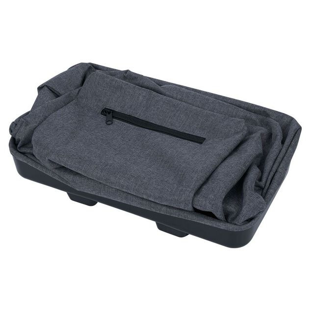 Sac de courses 30L pliable avec 2 roues  - L33xl20xH92cm