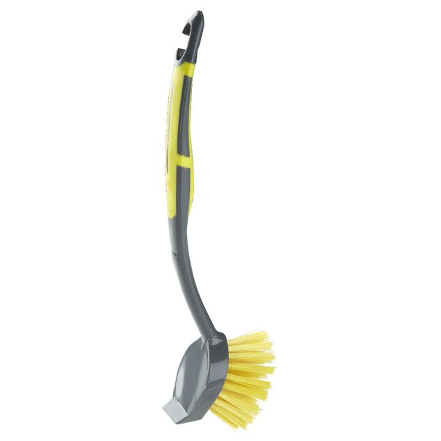 Brosse de nettoyage ronde avec manche (3 mod&egrave;les)