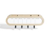 Étagère murale mémo semainier 48x15,5xH12cm