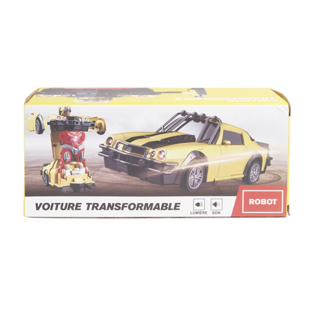 Voiture transformable en robot 2en1