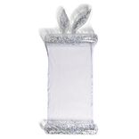 Matelas hamac gonflable oreilles de lapin et paillettes