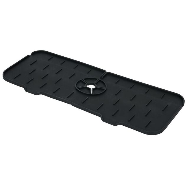 Tapis en silicone pour contour de robinet - L.36xl.14cm