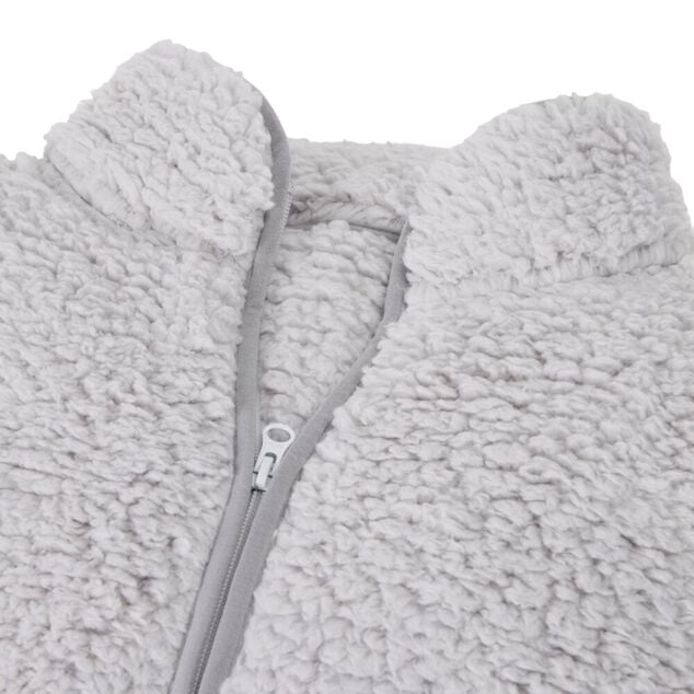Plaid pull veste sherpa 62x69,5cm (2 mod&egrave;les)