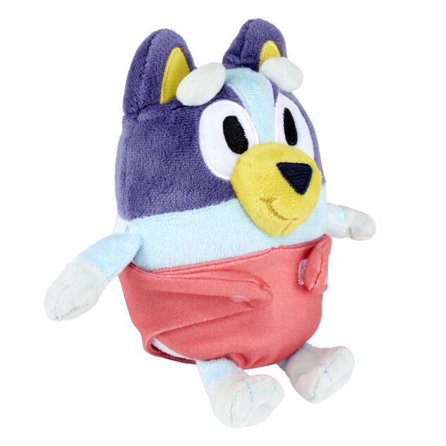 Peluche Bluey polyester H20cm (plusieurs mod&egrave;les)