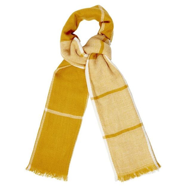 Grande &eacute;charpe &agrave; franges