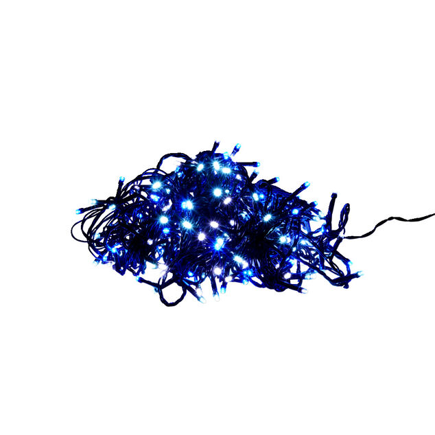 Guirlande lumineuse ext&eacute;rieur 240LED bleu 17,9m