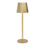 Lampe de table Talli USB tactile jaune Ø11xH37cm