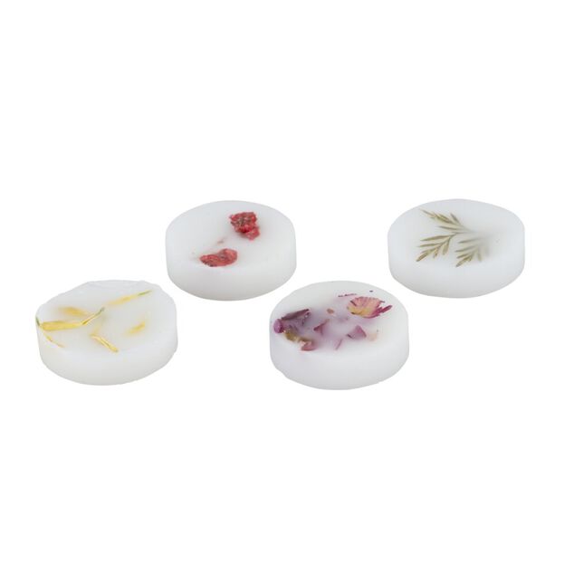 Br&ucirc;leur de parfum c&eacute;ramique bubble avec 4 galets de cire senteur vanille