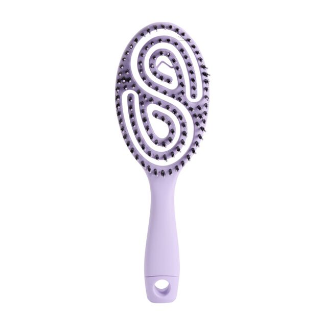 Brosse d&eacute;m&ecirc;lante labyrinthe plastique L24cm (6 mod&egrave;les)