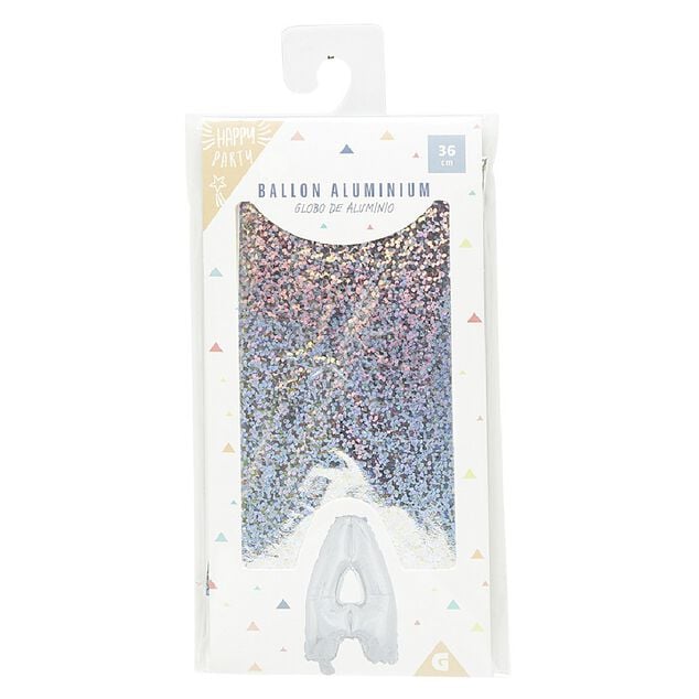 Ballon lettre A en aluminium