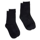 Lot de 2 paires de chaussettes 41/45 en fibre de bambou noir