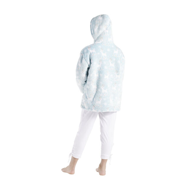 Pull plaid enfant motif renne ou dinosaure Taille unique - 2 mod&egrave;les