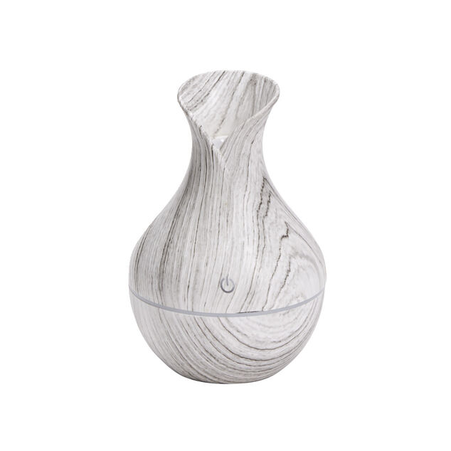 Humidificateur d'air LED forme vase Riviera Mess&eacute;gu&eacute; H14cm