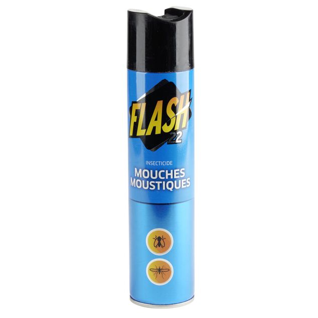A&eacute;rosol anti volants Flash22 mouches et moustiques 300ml