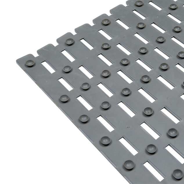 Tapis de bain fond de douche gris