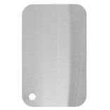 Planche à découper en inox 15x24cm