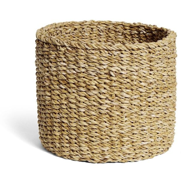 Pani&egrave;re osier ronde grand mod&egrave;le &Oslash;25xH20cm