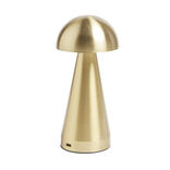 Lampe de table Roundi USB tactile jaune &Oslash;9,5xH22,5cm