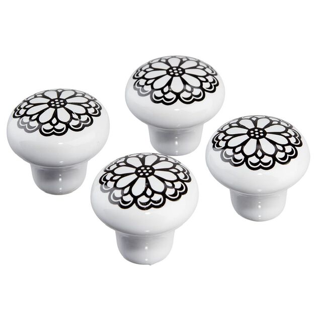 Poign&eacute;e de meuble &Oslash;2,4cm x4