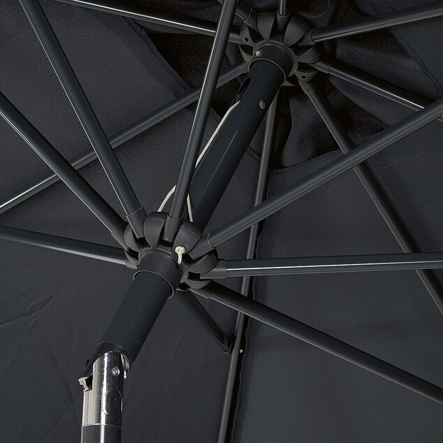 Parasol centr&eacute; HAVANE gris