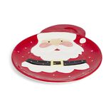 Plat dolomite forme Père Noël 20x24cm