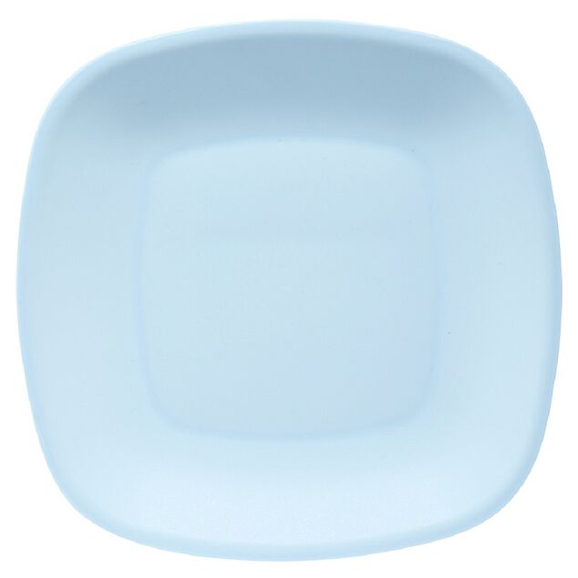 Lot de 3 assiettes color&eacute;es en plastique rigide