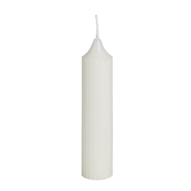 Bougie b&acirc;ton &Oslash;3,4xH15,5cm - 3 coloris