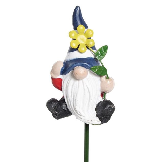 Figurine &agrave; planter gnome de jardin H50cm