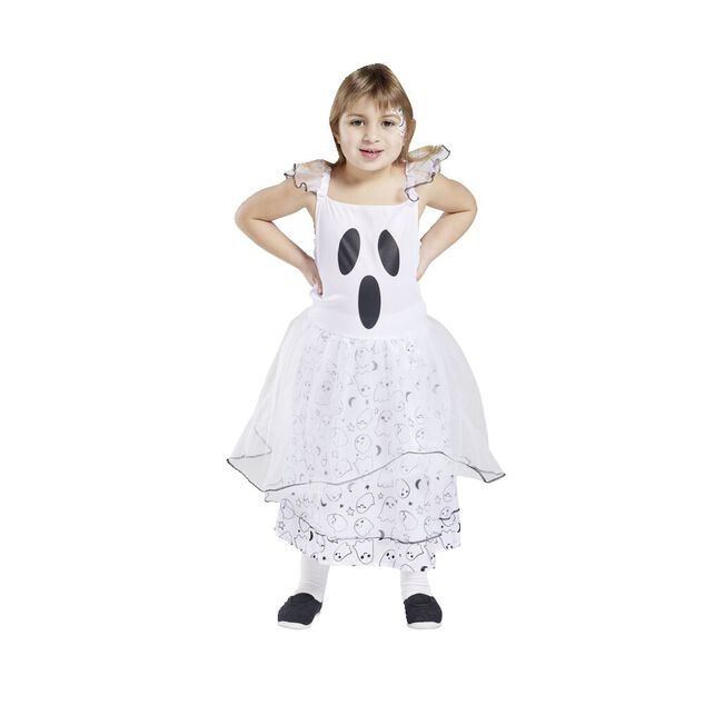 D&eacute;guisement enfant Halloween fant&ocirc;me robe 3/4ans