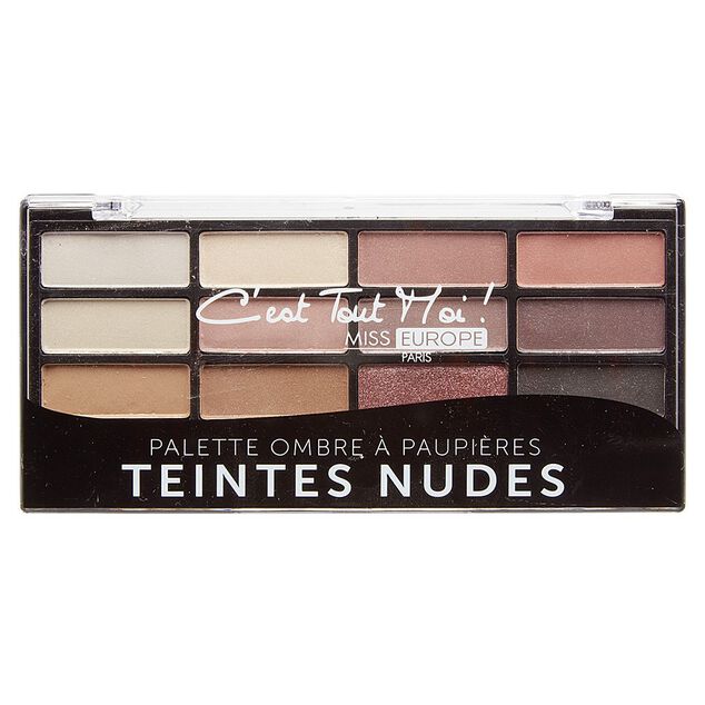 Palette Ombre paupière x12 teintes n°03