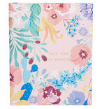 Album photo motif floral Take time to breathe23x22cm