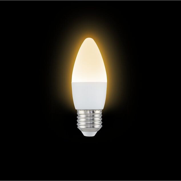 Ampoule LED E27 blanc chaud 4,9W=40W 470lms classe F
