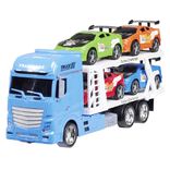 Camion de transport avec voitures