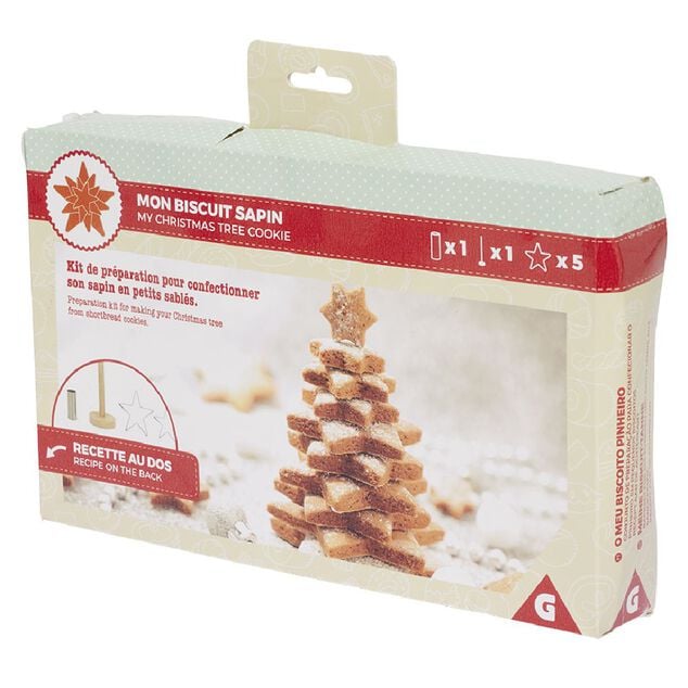 Moule emporte pièce Sapin en biscuits