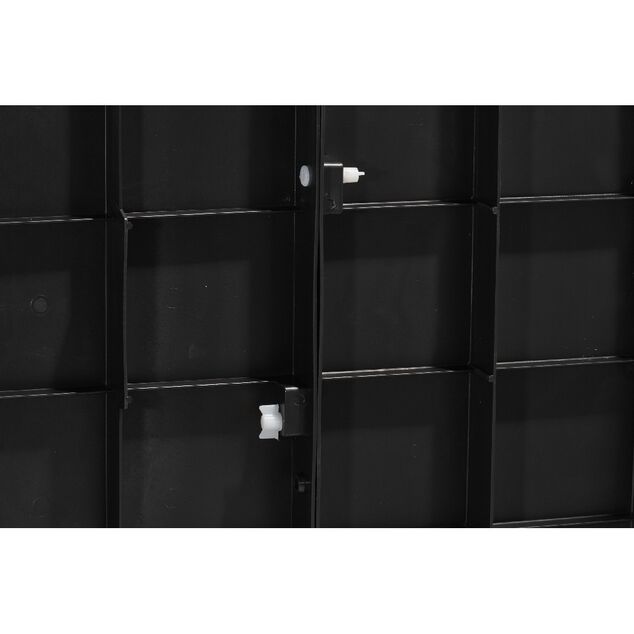 Table rectangulaire r&eacute;sine 10 personnes gris