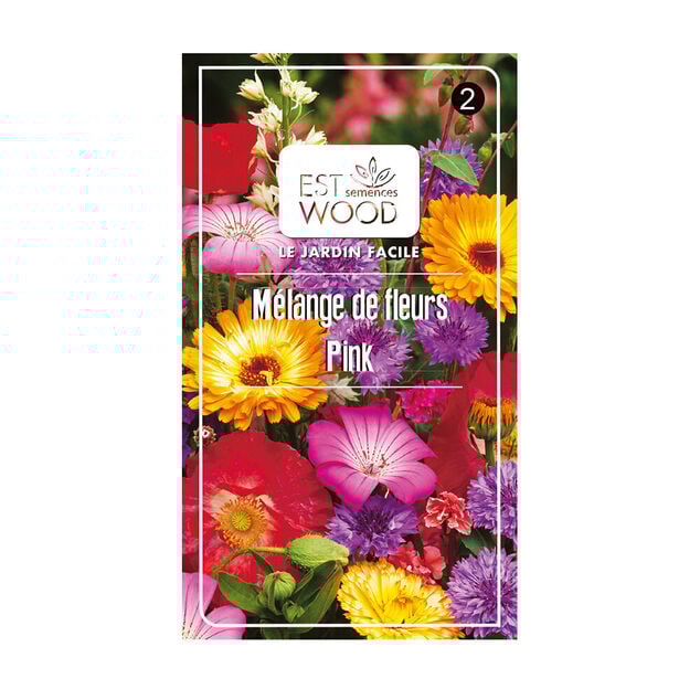 M&eacute;lange fleur rose