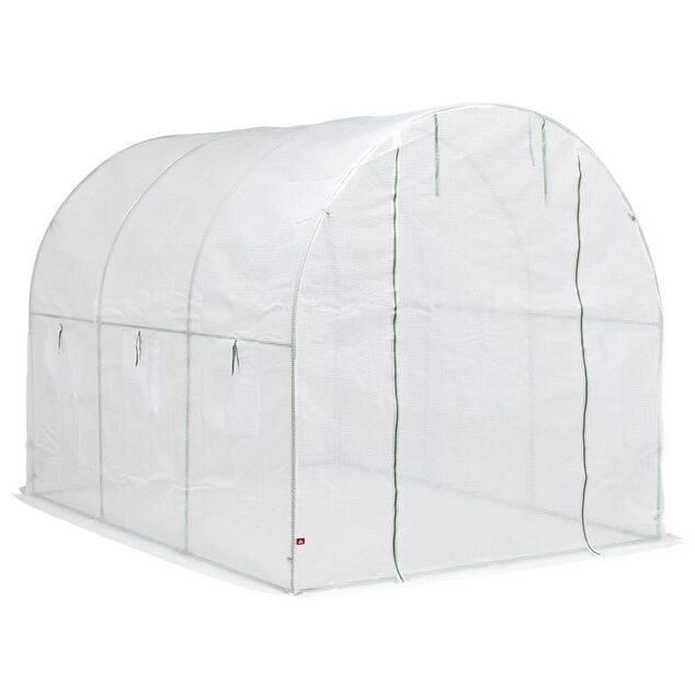 Serre tunnel 6m&sup2; 300x200xH200cm