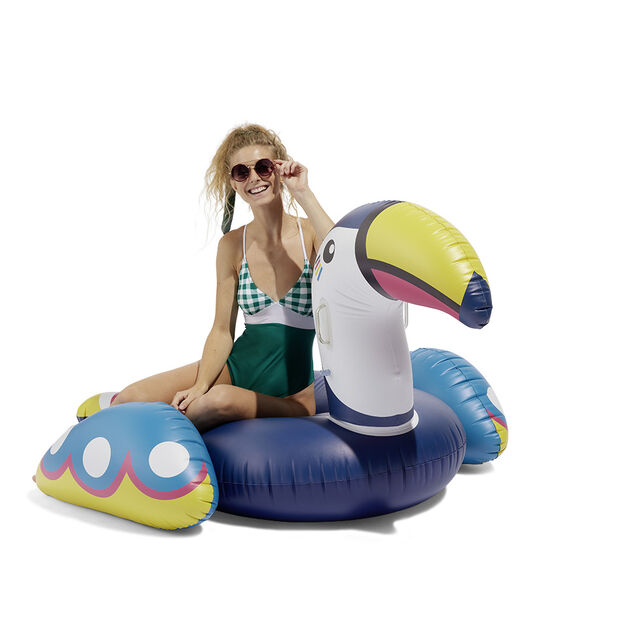 &Icirc;le gonflable XL toucan
