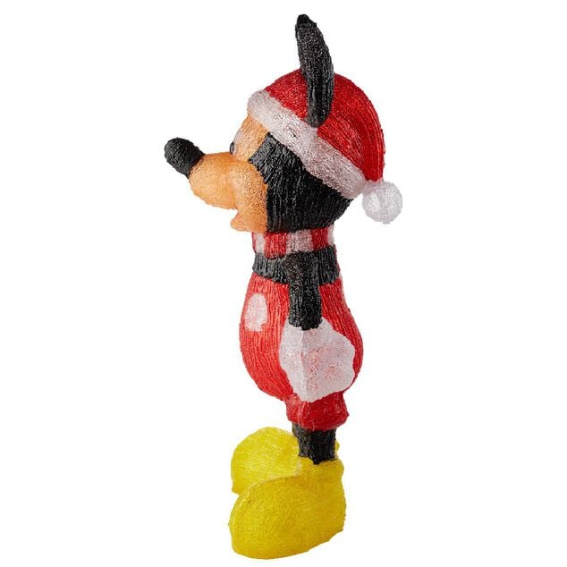 Mickey lumineux XL 100 Led Multicolore clignotant &agrave; poser H75 cm
