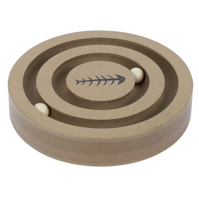 Jouet pour chat bois &agrave; poser &Oslash;20cm