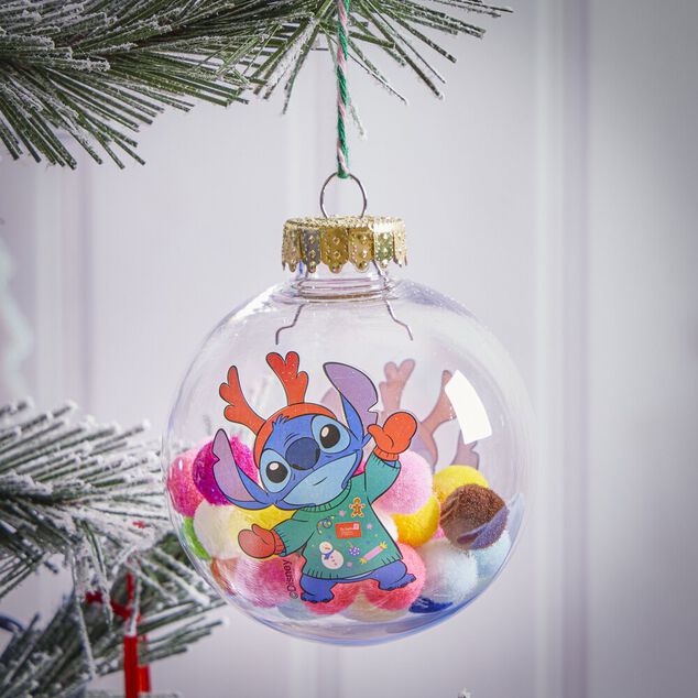Boule de No&euml;l Disney Stitch &Oslash;8cm