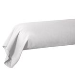 Taie de traversin 85x185cm 100% coton blanc