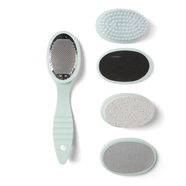 Outil de p&eacute;dicure 5 pi&egrave;ces - 3 mod&egrave;les