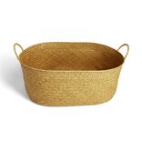 Pani&egrave;re rectangulaire jonc de mer 50x34xH19cm