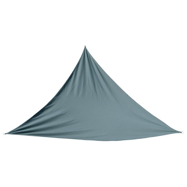 Voile d&rsquo;ombrage triangulaire Delta gris 200x200 cm