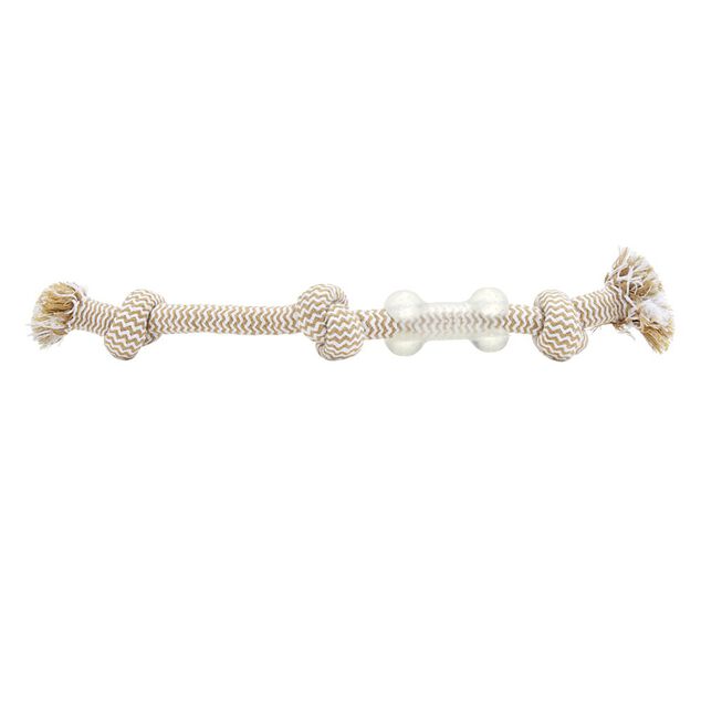 Jouet pour chien corde et os