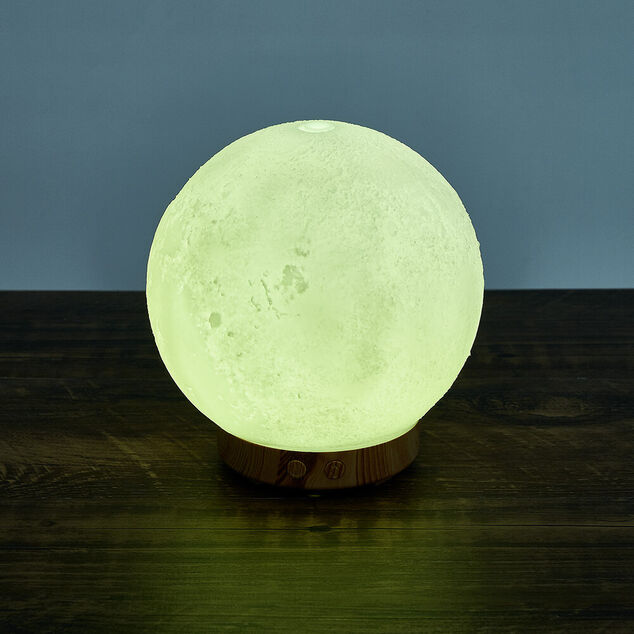 Diffuseur huile essentielle lune blanche