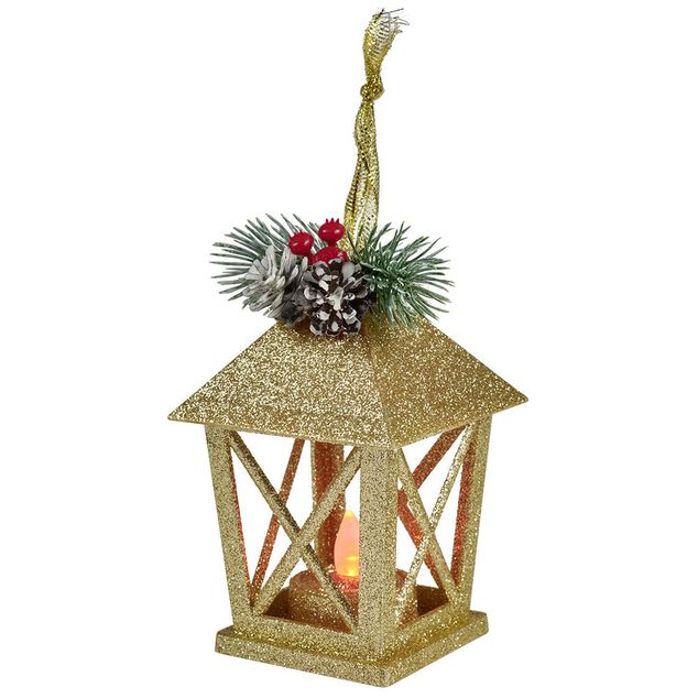 Lanterne lumineuse de No&euml;l &agrave; poser